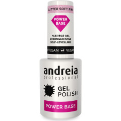 Power Base Glitter Soft Pink - 10,5ml