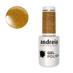 Vernis semi-permanent or pailleté andreia