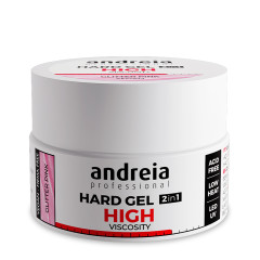 hard gel, gel de base et construction andreia professional