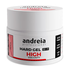 hard gel, gel de base et construction andreia professional