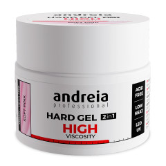 hard gel, gel de base et construction andreia professional