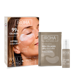 Patchs contour des yeux 99% Collagen + brume activatrice