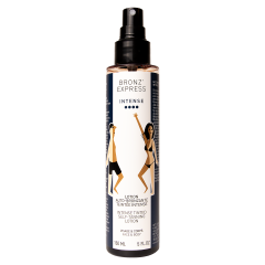 lotion auto-bronzante teintée intense bronz express