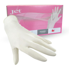 Gants latex poudrés