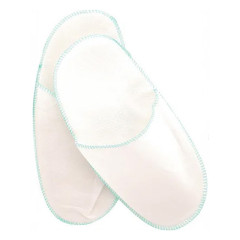 Chaussons fermés en tissu non tissé