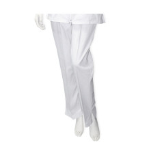Pantalon Blanc Coton/Polyester Taille M 
