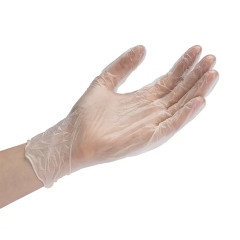 gants vynile non poudrés