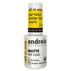 top coat mat effet velours andreia professional