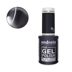 Vernis semi-permanent vegan - G41 gris foncé - 10,5ml 