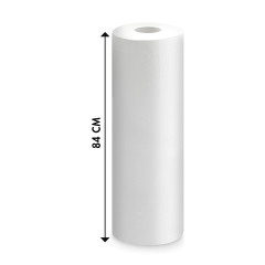 Drap d'examen cellulose lisse-gaufrée - 84x38cm / 100m - 264 formats