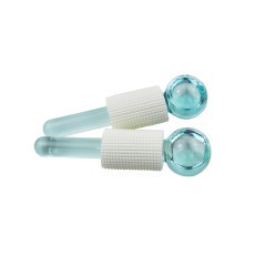 sphère en verre pour massage visage