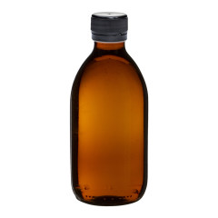 flacon en verre avec bouchon