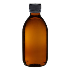 flacon en verre avec bouchon
