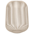 Lanterne beige nomad L