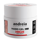 hard gel, gel de base et construction andreia professional