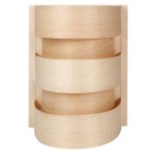 cache bois pour applique sauna