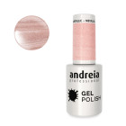 vernis semi-permanent nude métallique