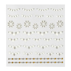 Décors autocollants bijoux pour ongles